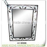 LC-65004 Metal Framed Shape and Wall Usage Decorative Mirror thumbnail-4