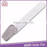 Popular Metal id Card Holder Alligator Clip With Reinforced Strap thumbnail-5