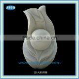 Hand Carved Natural Stone Abstract Art Statue thumbnail-1