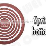 Fashion and Beautiful Aluminum Frying Pan With Silicon Handle(WNFAL-3031) thumbnail-4