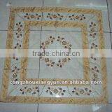 Gorgeous Style Wedding Party Banquet Beaded Organza Embroidery Table Cloth