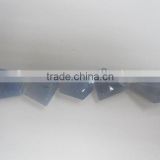 Wholesale blue chalcedony Tumbled flat loosen faceted gemstone