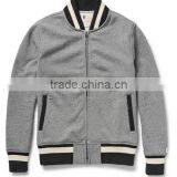 Plus Size Cotton Fleece Varsity Jacket,custom Plus Sizes Cotton Fleeve Jacket,customized Cotton Style Jacket thumbnail-5