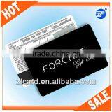 Cr80 Standard Size Pvc Gift Card Scratch off for Promotion