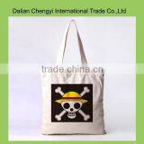 Factory Price Special Design Printed Natural Cotton Canvas Shopping Bag