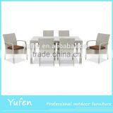 Resin Wicker Cheap Dining Tables for Sale