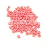 Czech Bohemia Glass Seed Bead BOHO Bead for Bracelet Necklace Coral Color Wholesale thumbnail-1
