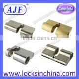 AJF High Quality and Security Brass Mortise Euro Door Lock Cylinder thumbnail-2