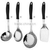 PP Handle 7 Pcs Stainless Steel Kitchen Utensil Sets