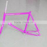 Newest Design High Quality Aluminum Fixed Gear Bike Frame thumbnail-2