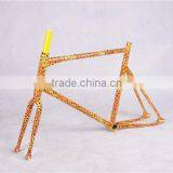 Colored 700C*52CM KINGBIKE Steel 520 Fixie Bike Frame thumbnail-3