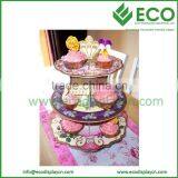Guangdong China Unique Paper 2 Tier Cake Stand