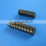 2.0mm pitch Double row straight FEMALE HEADER