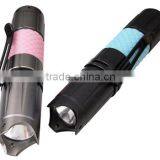 TE109 2015 Promotion Aluminum Zoom in and Out 0.5W Flashlight With Lanyard