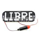 58SMD Taxi LED Top Light Beautiful Advertising Taxi Cab Top Lights Libre LED License Plate Lamp Quality Choice thumbnail-2