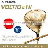 katana golf 2015 model Voltio III Hi Driver, original tour AD carbon shaft(non-confirming model)