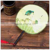 Factory Best Selling chinese silk hand fan double side