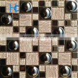 300*300MM Hot golden mosaic ,mosaic glass