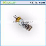 Wearable Flexible Battery Curved Shape Rechargeable Lipo Watch Battery 3.7v 43mah