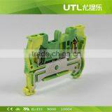 Green/Yellow Earth Terminal Block UL 1.5mm 2.5mm