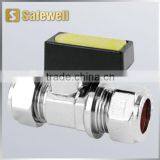 C.P. Mini Brass Ball Gas Valve Straight thumbnail-1