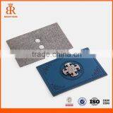 Leather Label Brand Leather Metal Patch Woven Label thumbnail-1