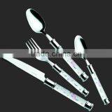 Stainless Steel Reusable Plastic Flatware Set thumbnail-1