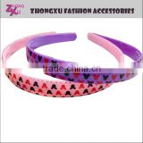 new cheap promotion plastic candy kids hairband