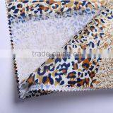 New Design Waterproof Leopard grain fabric printing with PE coating