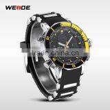 WEIDE Mens Watches Top Brand Watch Stainless Steel Band Sport Watch Men Quartz Fashion Casual Wrist Watch thumbnail-3