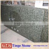 China green granite bathroom vanity top with drill holes