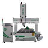 China Professional HS1325-ATC 4 Axis Heads Rotary Wood Cnc Router Machine Center thumbnail-2