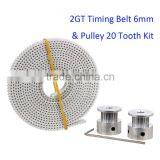 2GT Timing Belt With Steel Core Wire and GT2 Timing Pulley Industrial 3D Printer for Sale thumbnail-1