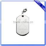 Custom Cheap Promotion Gifts Laser Engraved Brushed Dog Tags