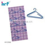 Hanger Shaped Plastic Coated Paper Clip
