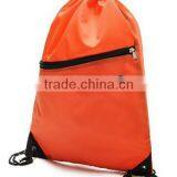 OEM 2016 High Quality Custom Made Clear pe Material Plastic Drawstring Bag