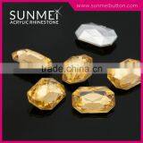 Fancy Color Octagon Pointback Acrylic Diamond Stone Decoration thumbnail-2