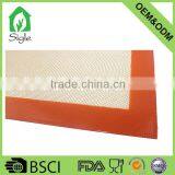 OEM ODM Coustomize Silicone Fibre Glass Baking Mats Sheet High Heat Resistant thumbnail-4