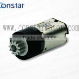 6~22mm 2.5v low speed dc reduction motor with gearbox