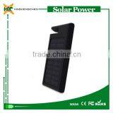 2016 New Product Portable Solar Charger for Emergency Mobile Phone Soalr Power Bank 6000mAh Wholesale Power Bank