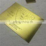 Gold Plating Custom Made Signboard Electrical Safety Sign Made of Metal thumbnail-1