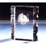 Best Wishes Crystal Clock