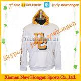 100% Polyester Blank Pullover Hoodie, Pullover Hoodie Without Pockets thumbnail-1