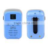 Blue TD-Q3 UHF 450-470MHz16CH Walkie Talkie FM Scan Monitor Emergency Alarm Flashlight Function Two Way Radio