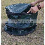 Plastic Pop Up 137L Garden Waste Tip Sack Bag /Pop Up Gardening Garbage Leaf Collector Bag thumbnail-2