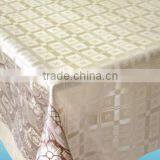YW-3663 Embossed PVC Tablecloth With Non-woven/fannel Backing