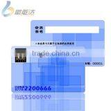 Matte Finishing Optical Clear Plastic Member Card