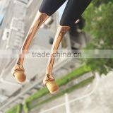 Best Rose Gold With Black Makeup Brush Blush Brush Plastic 10 Piece Oval Makeup Brush Synthetic Makeup Brushes thumbnail-6