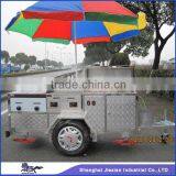 JX-HS200C Stainless Steel Hot Dog Mobile Cart for Sale thumbnail-1