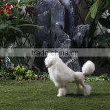 Faux Fur Artificial Puppy Dog Poodle Figurine thumbnail-2